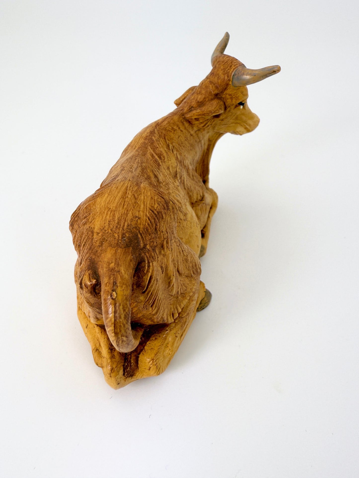 Vintage Fontanini Italy Ox – 1980s - Nativity FIgure