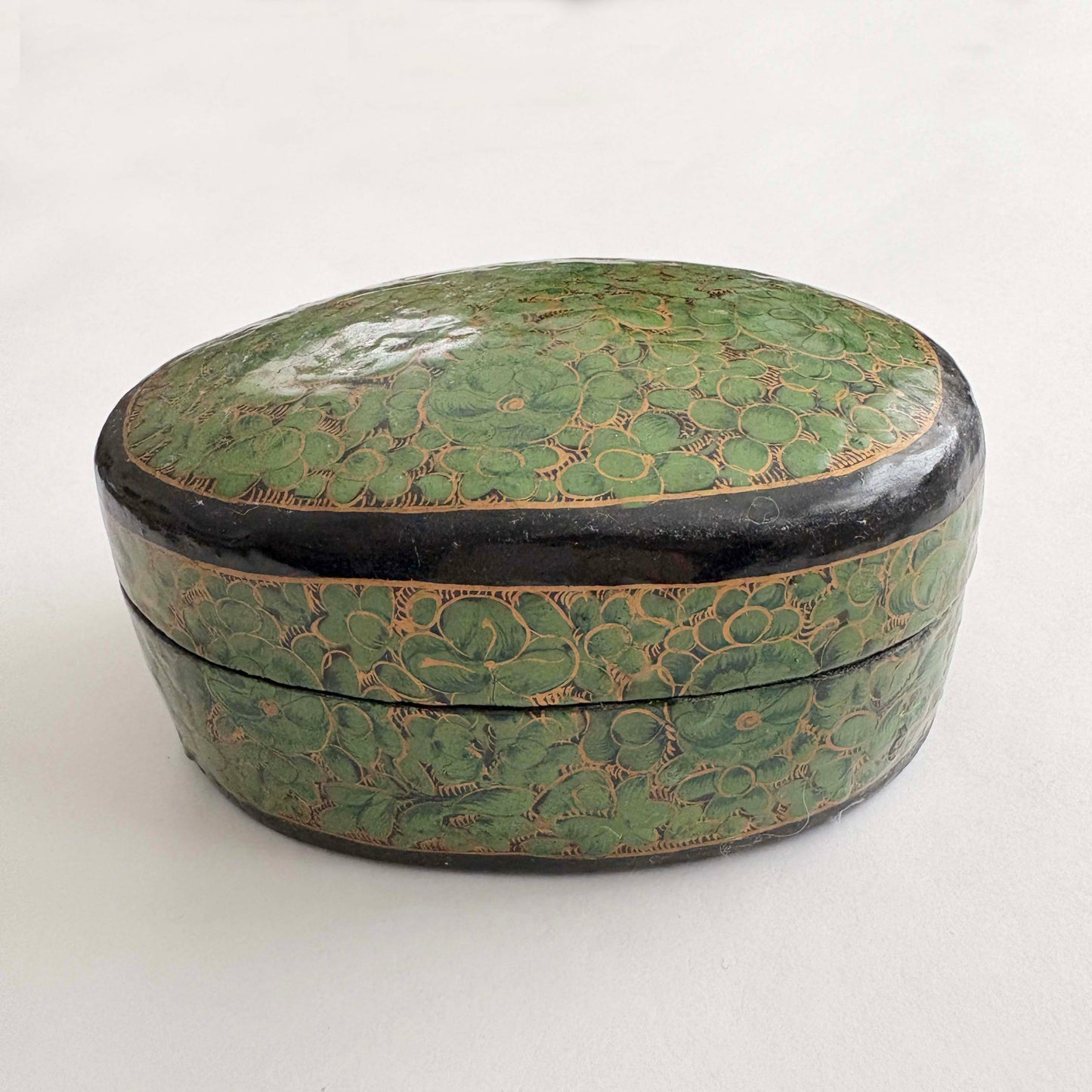 oval shaped trinket box
