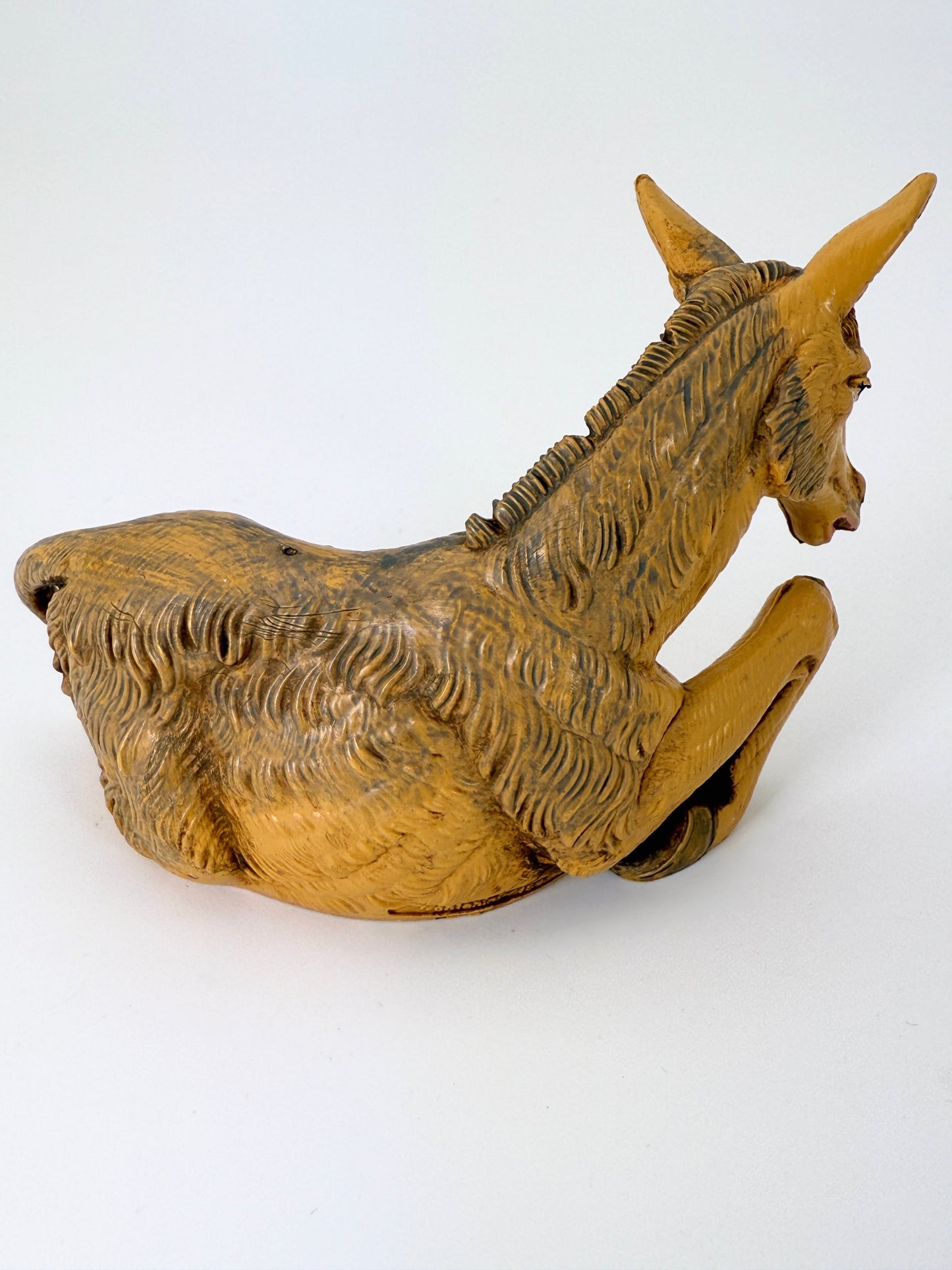 Vintage Fontanini Donkey • Depose Italy 1983 • Nativity Figure