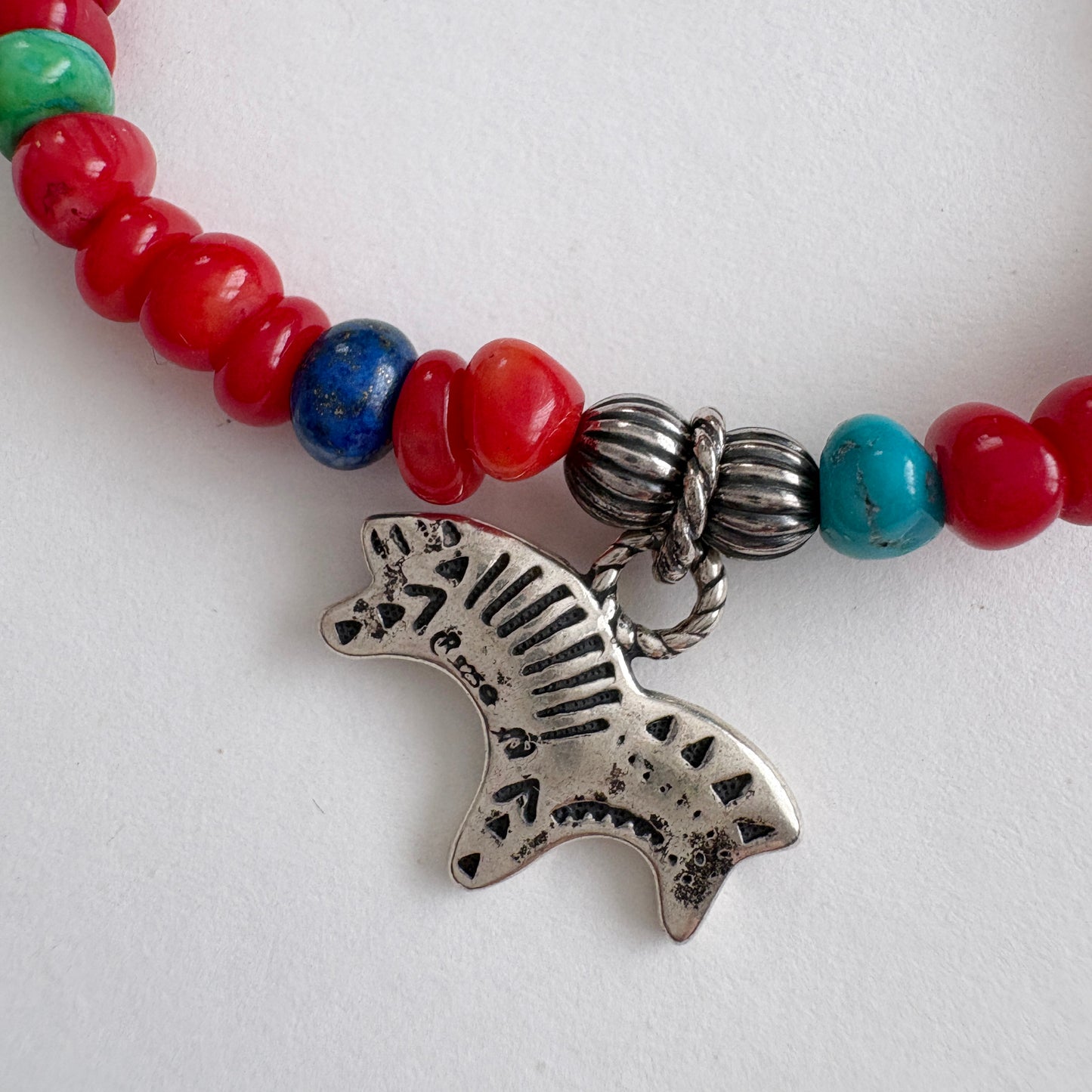 Carolyn Pollack for Relios Southwest Style Beaded Stretch Bracelet