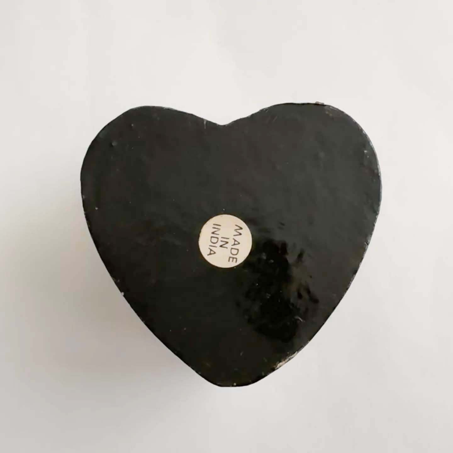 heart shaped trinket box