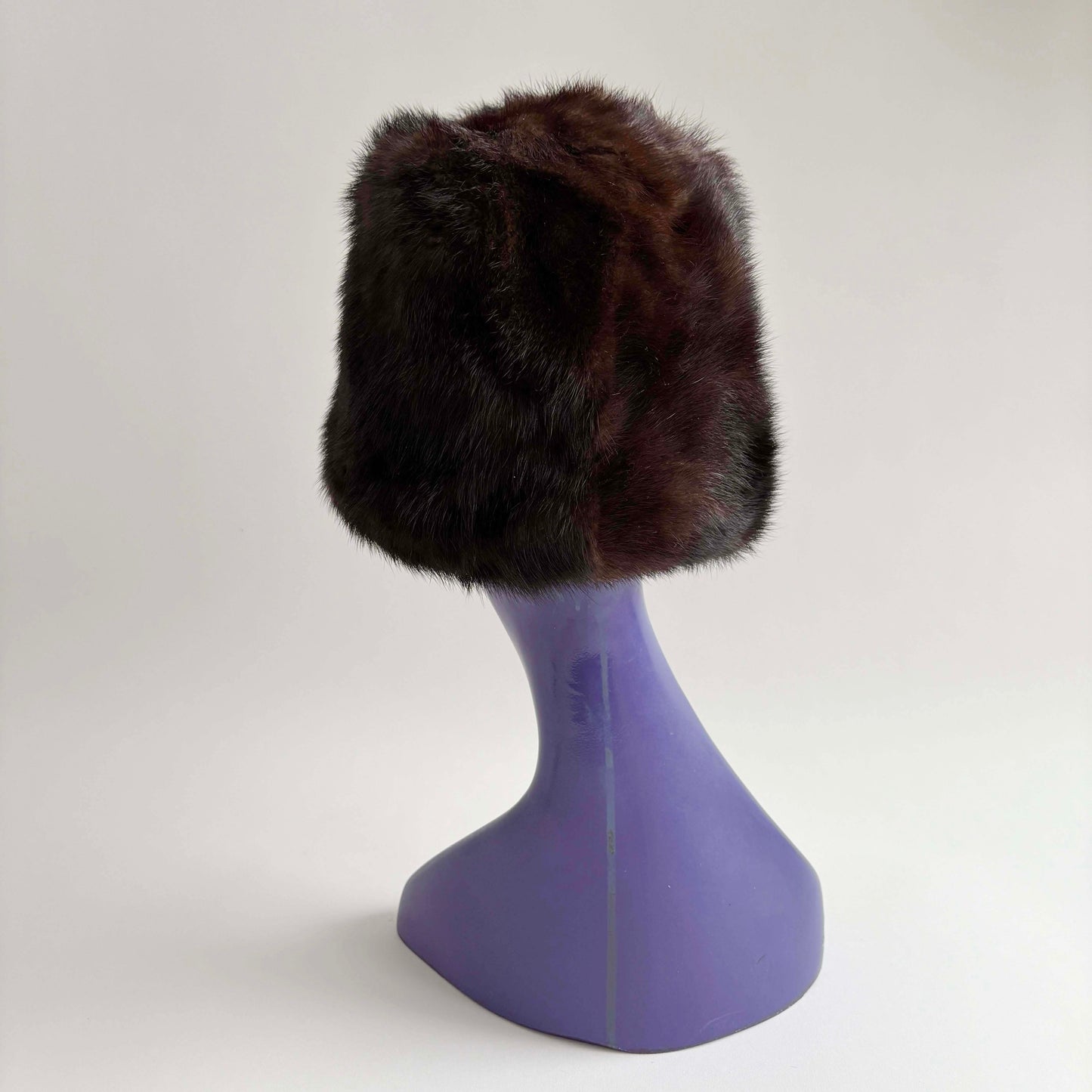 Vintage Mink Fur Pillbox Hat | Quiet Luxury