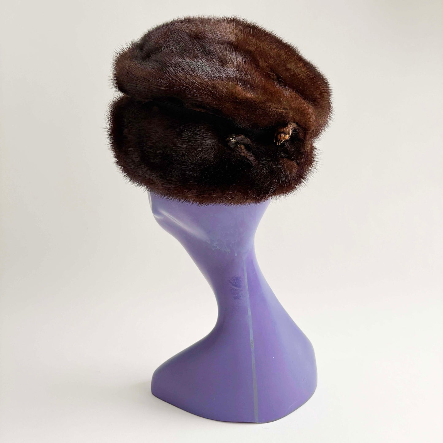 Mid-Century Mink Fur Hat | Quiet Luxury