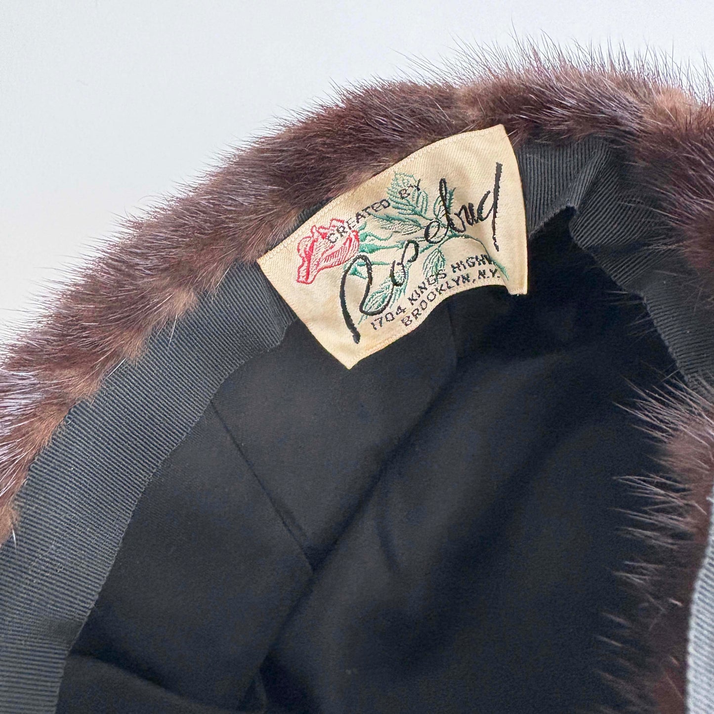Mid-Century Mink Fur Hat | Quiet Luxury